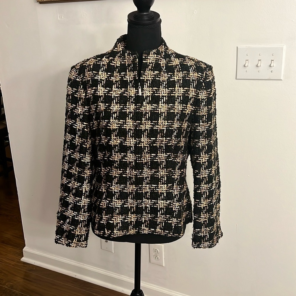 Talbots Petites Wool/Mohair Blend Blazer, Sz. 10.